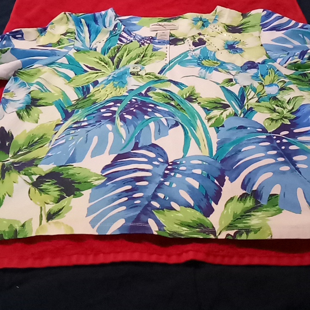 Alfred dunner blouse with design